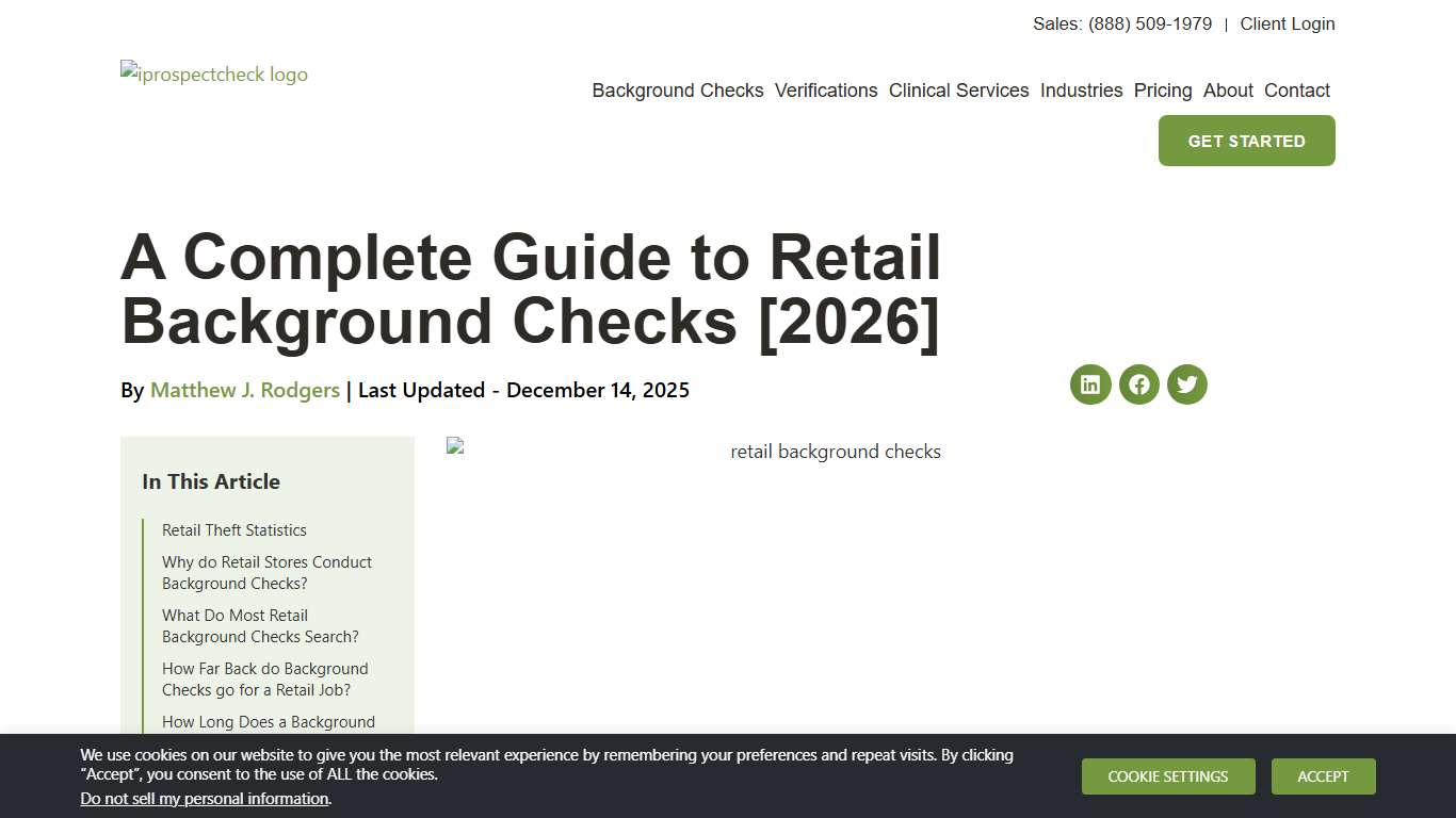 A Complete Guide to Retail Background Checks [2026]